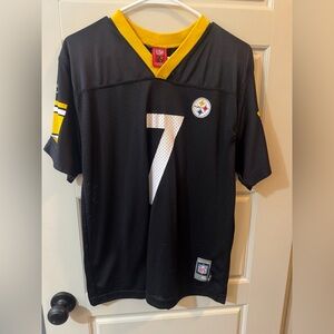 NFL Reebok Steelers Black and Gold Roethlisberger Jersey Youth XL 🖤💛